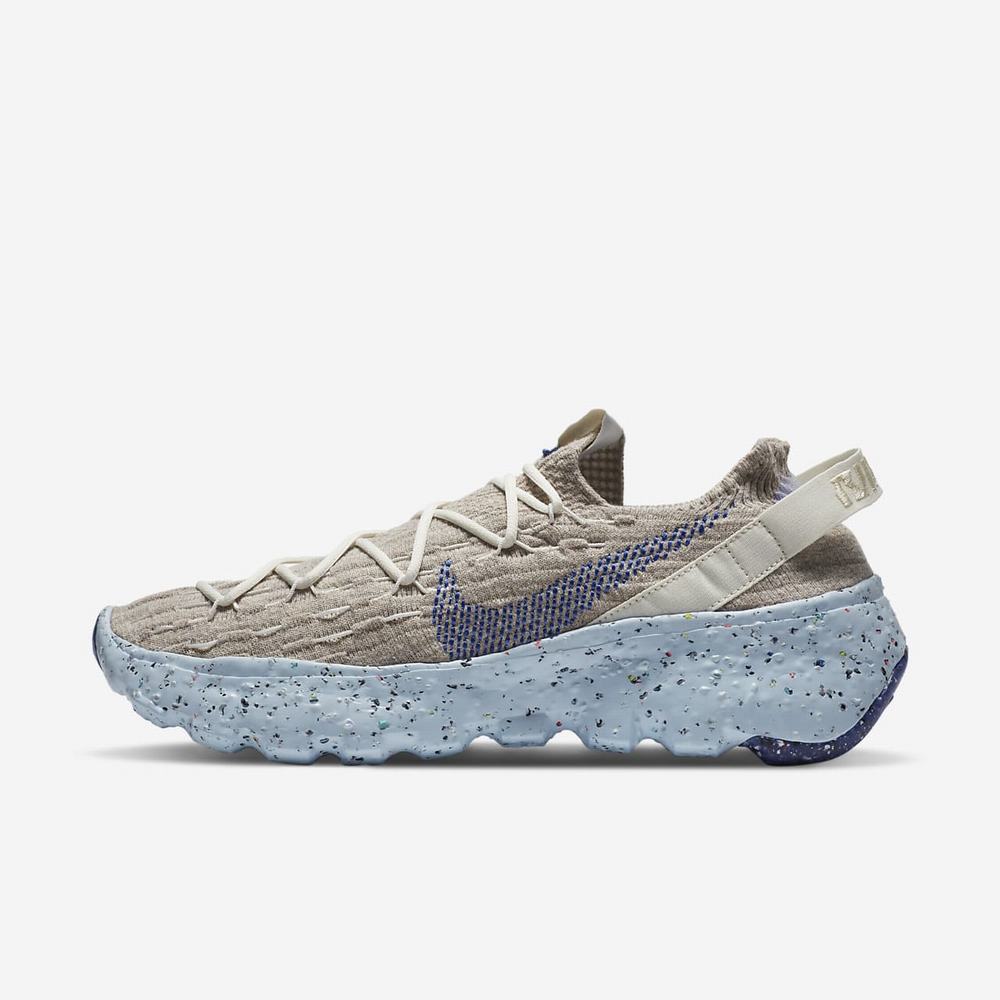 Sneakers Nike Space Hippie 04 Beige 8927-154 Sail/Fossil/Chambray Blue/Astronomy Blue Homme | ESX-97273886